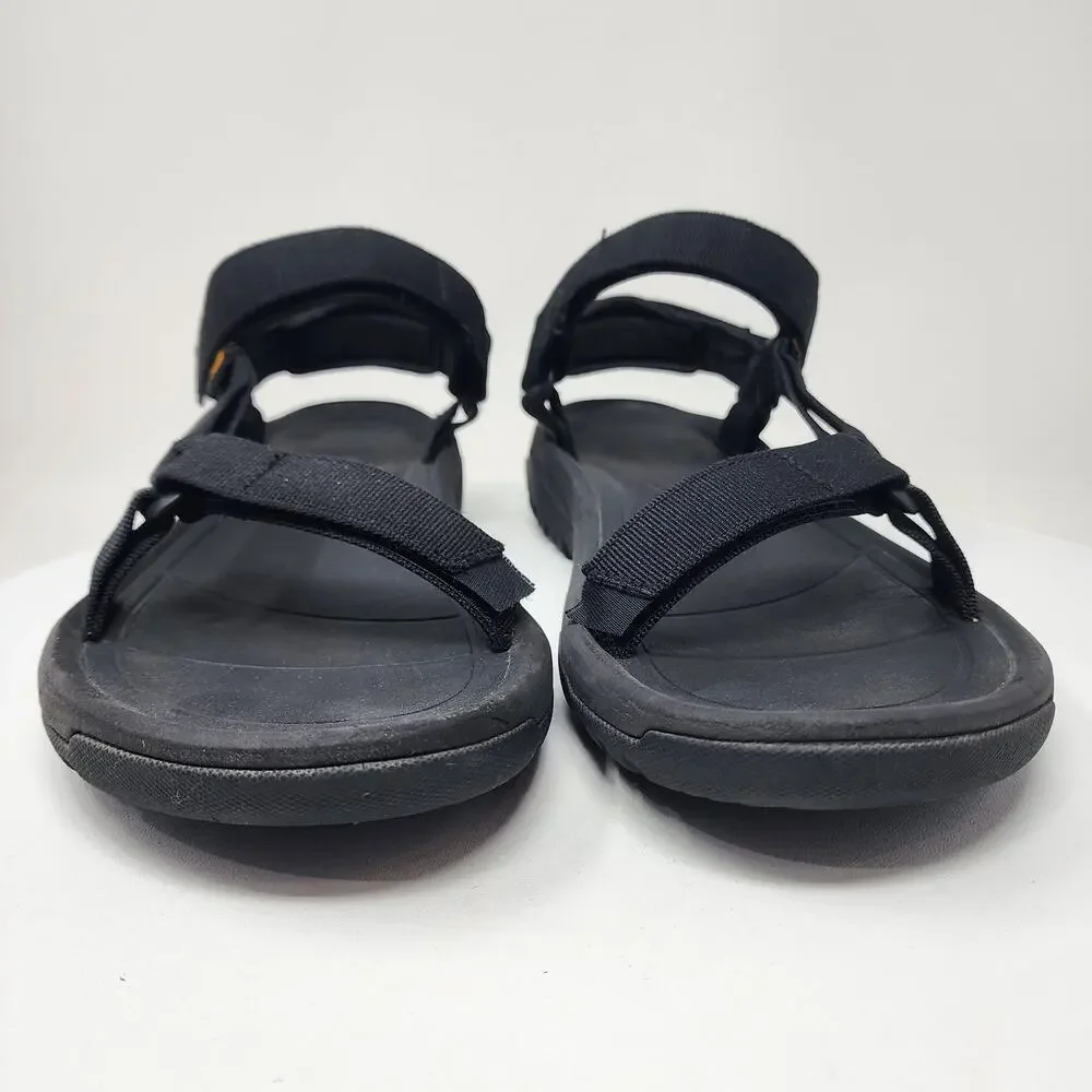 Teva Hurricane XLT2 Sport Sandals Men 13 Black Nylon Performance Shoes 1019234